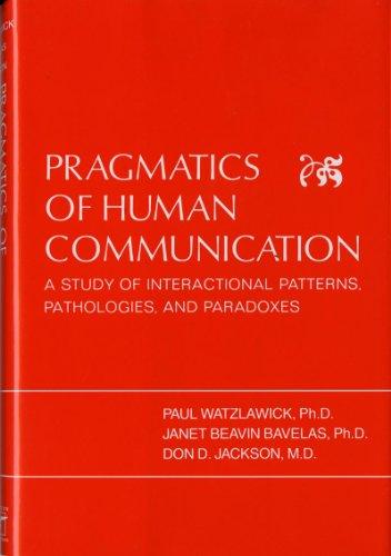 Teoría de la Comunicación Humana. Primera edición